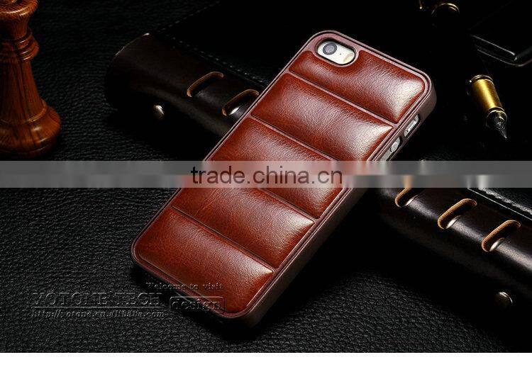 For iphone 6 leather case /Hard PC back soft PU leather Case for Iphone 6 6S phone protective case