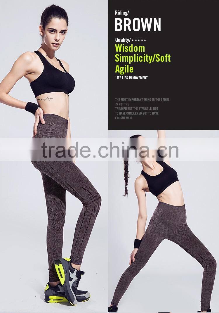 wholesale custom High rise Drawstring waist women sports joggers
