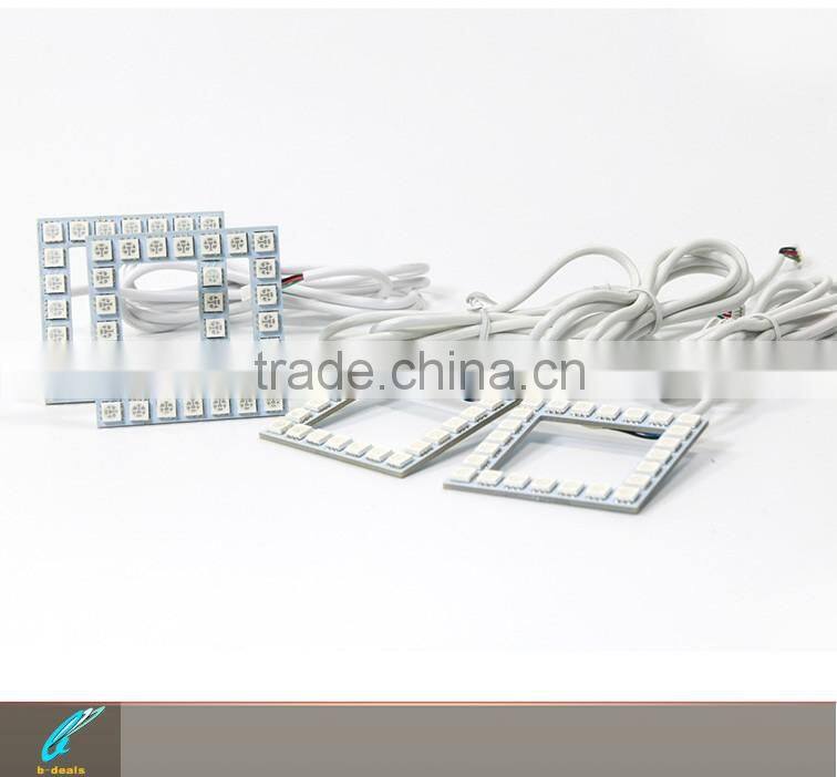 B-deals car parts led angel eye 3'' pod light kit for trucks