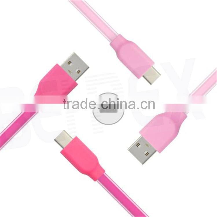 Flex 3.1 Type C USB Connector Cable for Macbook NOKIA N1 Letv Phone