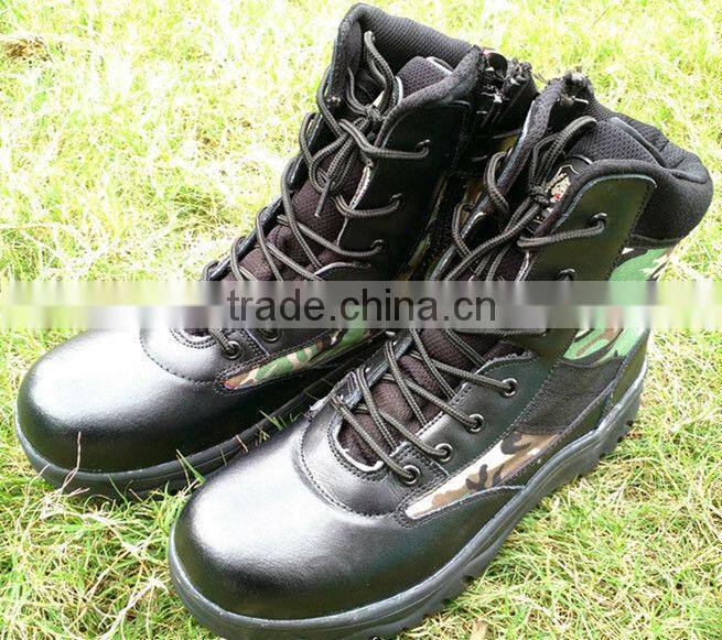 desert color sand colour leather 9.5inch good quality DELTA tactical boots