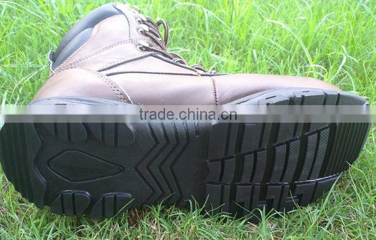2016 Hot selling Genuine Leather steel toe safety shoes