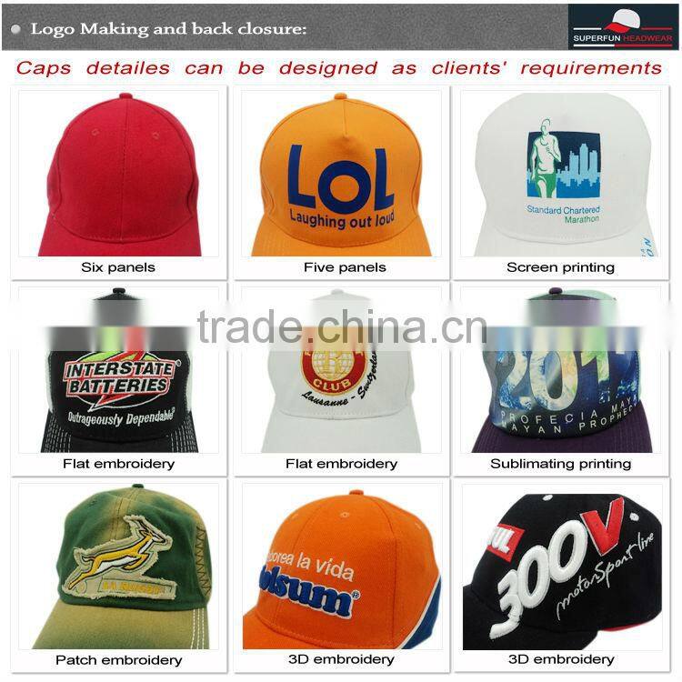 Fluorescent fabric mesh large brim safety hats with reflective strip