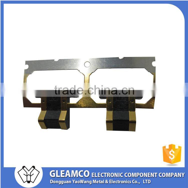 OEM Metal PCB connector with plastic injection