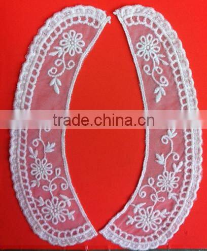 Basic Style Water Soluble Emboridery Collar for Sweater -- S1403