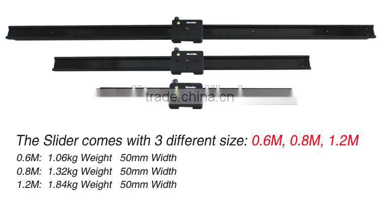Commlite Camera Video Track Slider Video Stabilizer System with Ball-Bearing 120cm 48''