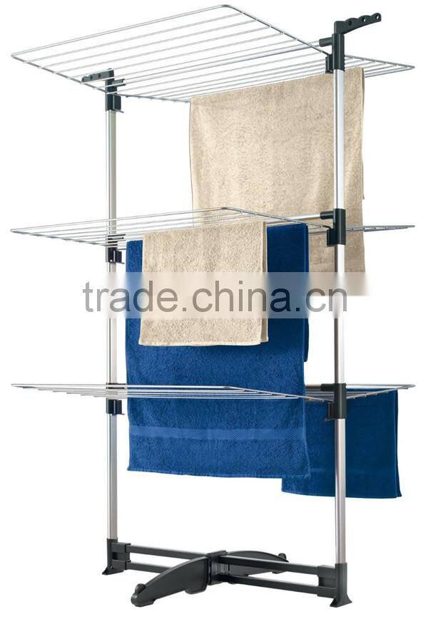 2015 New foldable & extendable stainless steel garment rack N09C