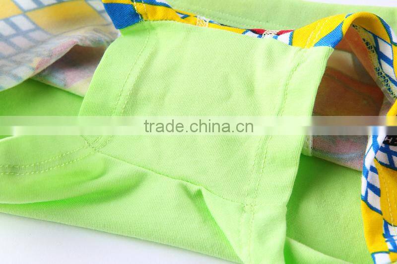 100% Cotton Soft Comfortable Car Image Underwear Kids Boxer Underwear