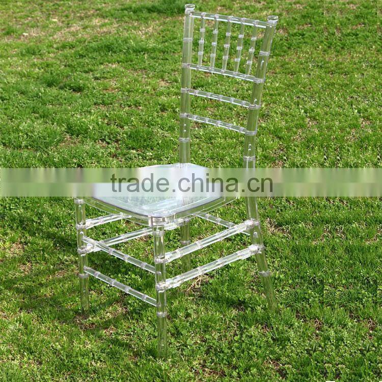 wholesale modern acrylic tiffany chair with low price