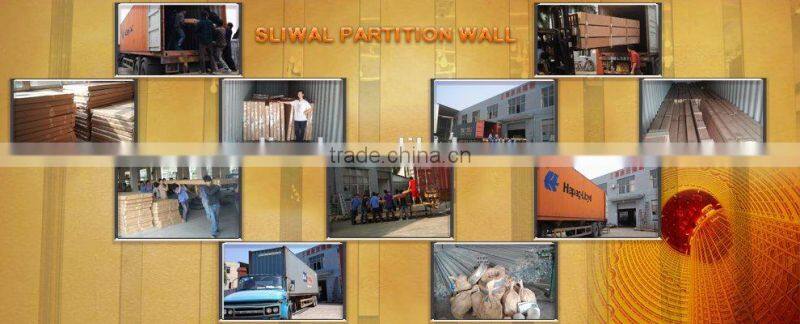 china manufacturer aluminium high quality partition wall sliding door for Multi-functional Hall