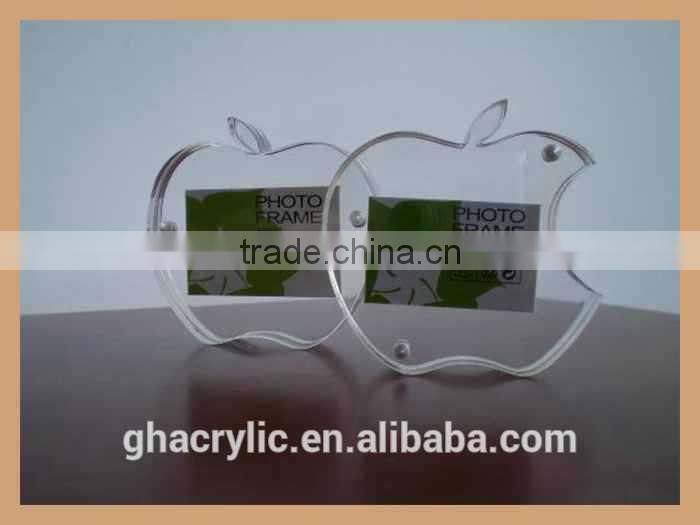 Customize Magnetic Acrylic Frame , Acrylic Magnetic Photo Block, Magnet Connecting Acrylic Photo Frame