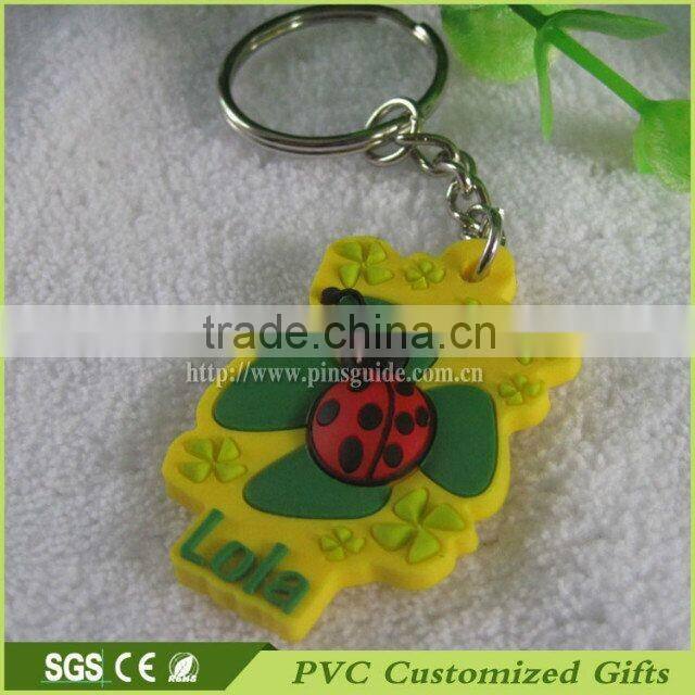 T-shirt shape wholesale high quality soft pvc keychain