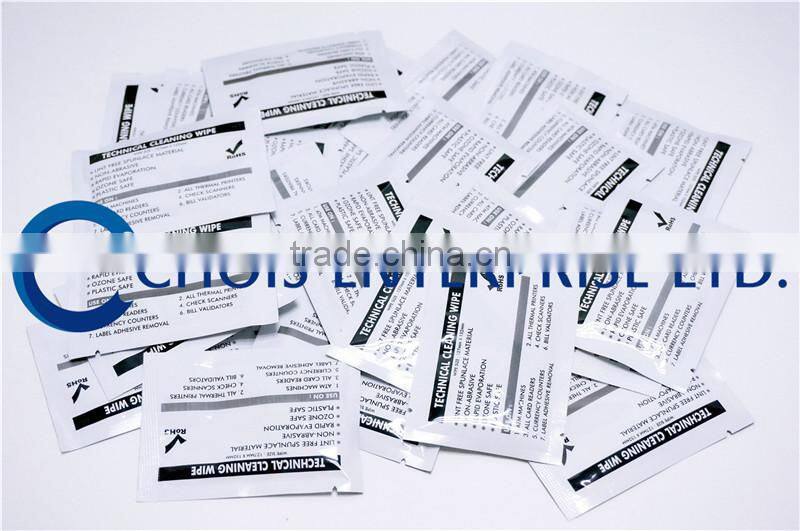Compatible Evolis A5024 Cleaning Wipes, High Quality