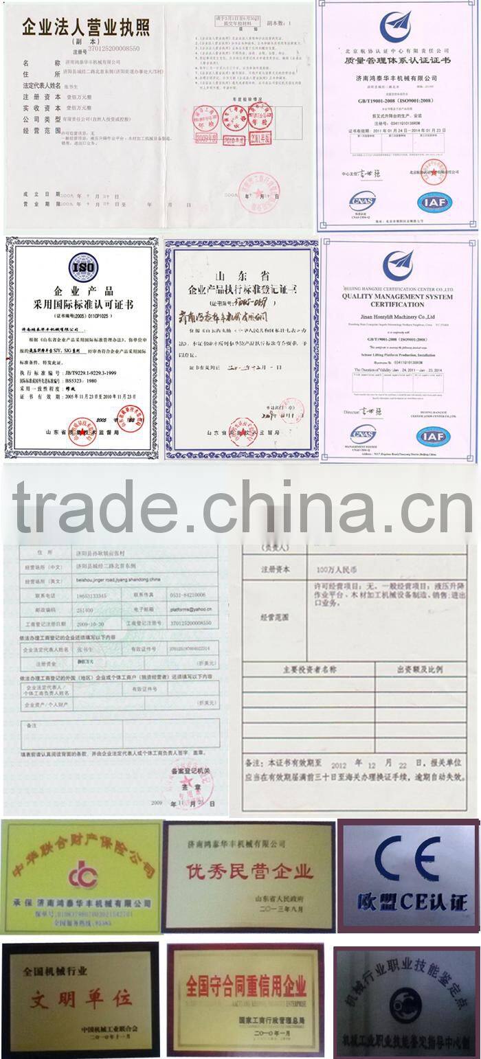 china supplier CE hydraulic dock ramp for truck/truck loading ramp