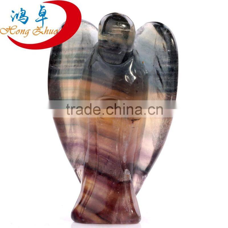 Natural Angel gemstone carving/angel carving