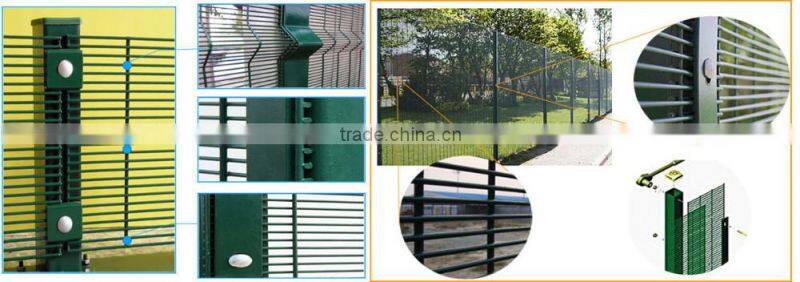 anti climb 358 prison security fence/construction 358 security mesh fence