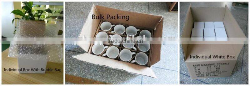 2016 customized logo promotional gift decoration sublimation mug