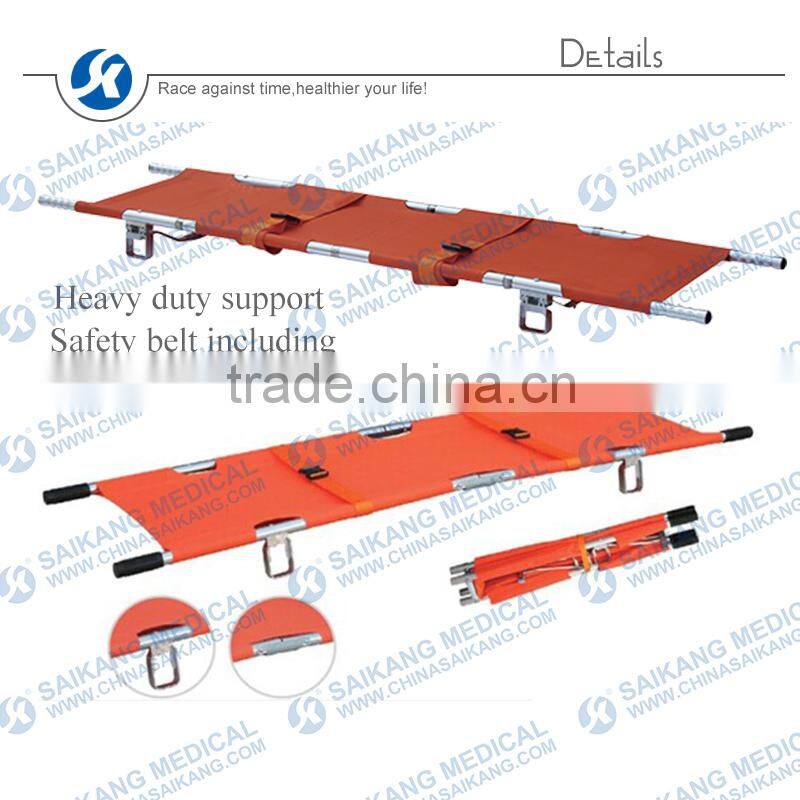 Medical Appliances Aluminum Alloy Foldaway Stretcher