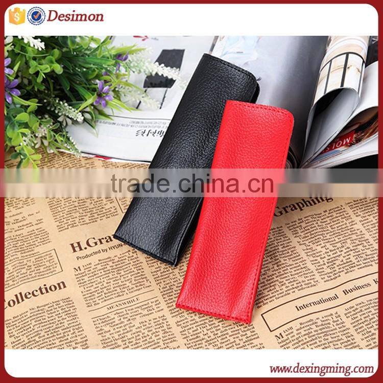 Desimon Factory direct cheap personalized hard pu leather glasses case