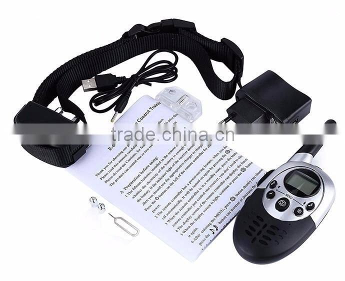 Rechargeable Waterproof Peted dog Electronic shock training collar E613