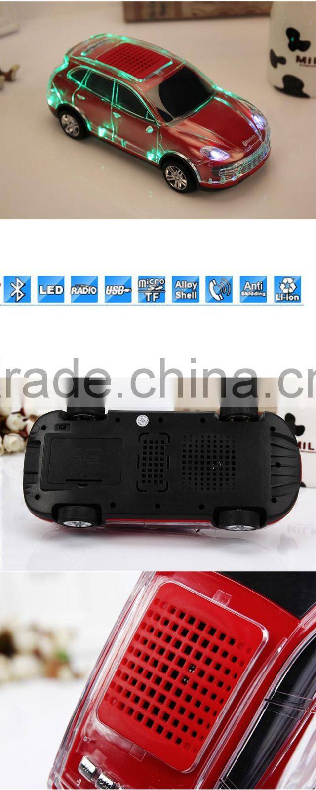 SUPER BASS WIRELESS MINI CAR BLUETOOTH PORTABLE SPEAKERS FOR HTC WIKO