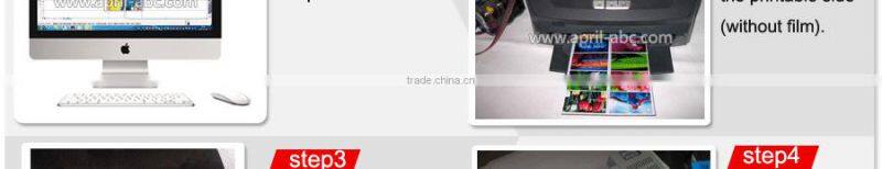 Non-lamination pvc sheet for plastic id pvc card