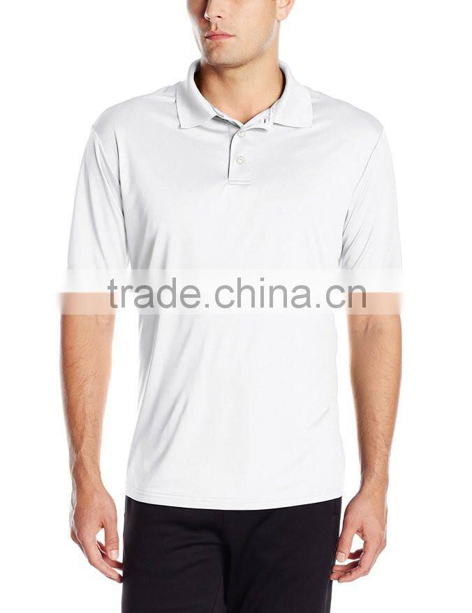 Guangzhou factory New Design Top Quality 100% Polyester Men's Dry Fit Golf Polo t shirt
