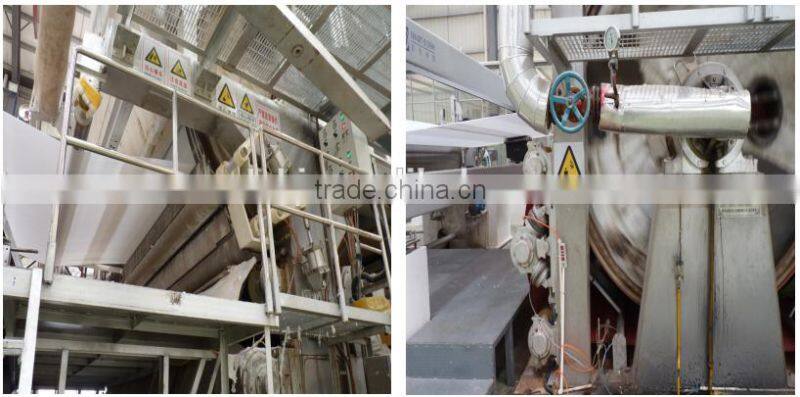 2800mm toilet tissue paper making machine/ 15ton per day