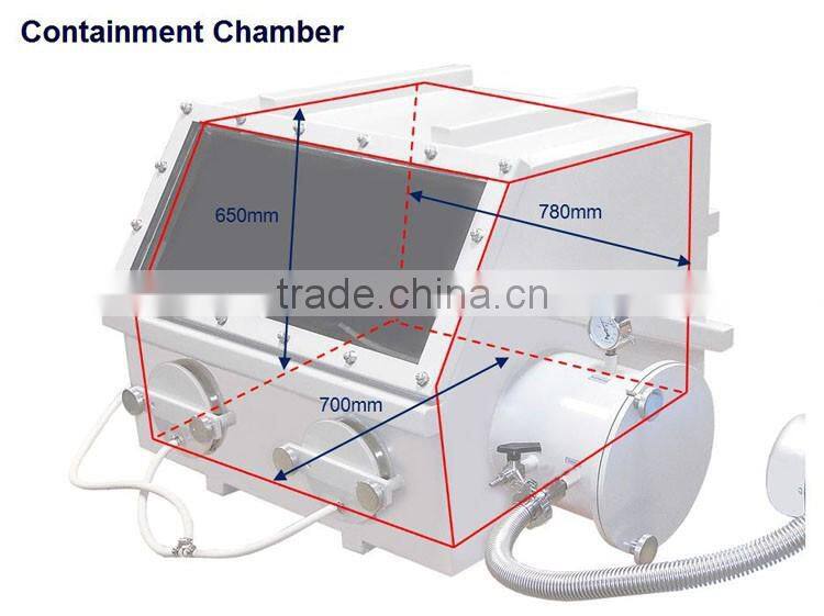 Benchtop Stainless Steel Vacuum Glove Box for sale