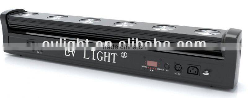 LED stage light 80W SIX EYES BEAM Light 6PCS LEDEV-MTX6S