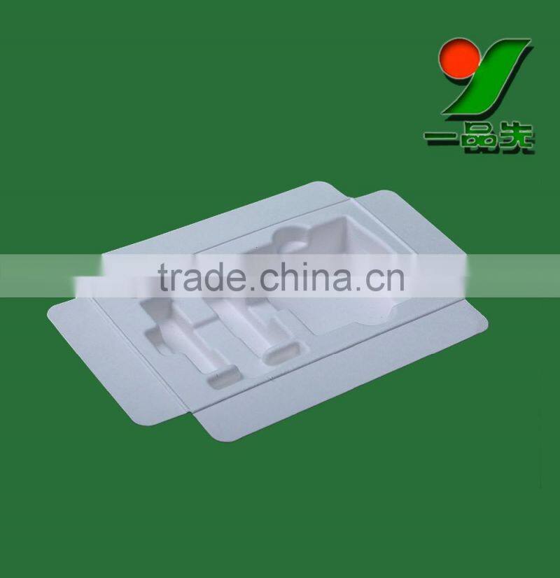 Cleaning exceptional originality Biodegradable Packaging Trays Colorful pulp Moulding Sugarcane Bagasse Pulp