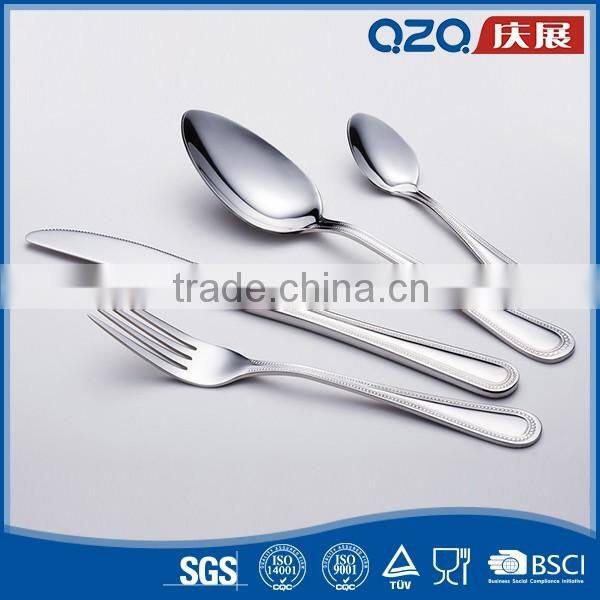 OEM brand stylish multisize flatware sets or bulk cutlery for restaurant