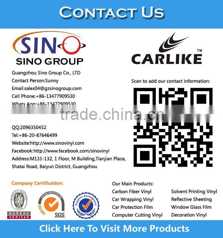 Glossy Chrome Metallic Cool Sticker Self Adhesive Car Wrap Vinyl