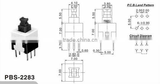 12v push button switch