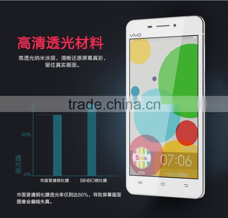 Factory Premium mm Tempered Glass price For Vivo X6 Mobile Phone Tempered Glass