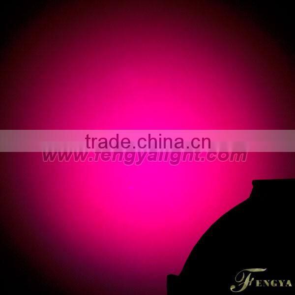New design RGBWA 5in1 led infrared ray flat par64 stage light / weding decoration