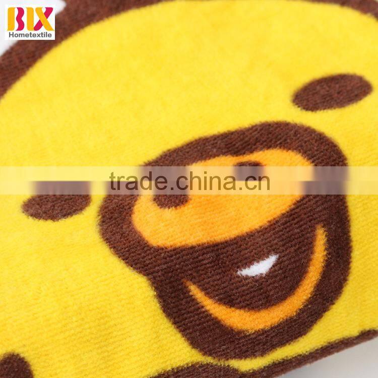 Hot Selling new product cartoon Characters designs 100% cotton beach towel funny