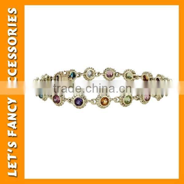 Women's Hot Sterling Chain Bracelet Jewelry New Gift PGBR-0007