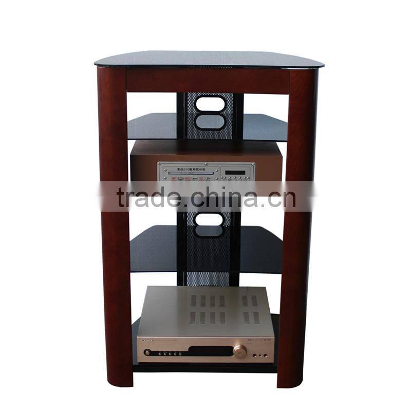 wood displya rack and display shelf AV-908