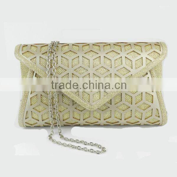 Lady Fashion Crochet Envelop Evening Bag