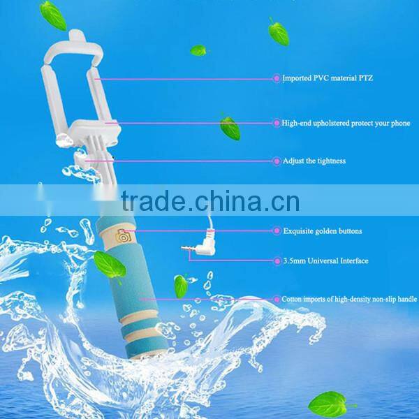 2015 new product monopod wholesale mini Selfie Stick With High Quality from Chinese Supplier