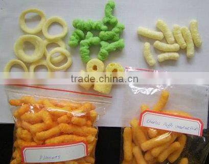 automatic puff corn snacks making machine