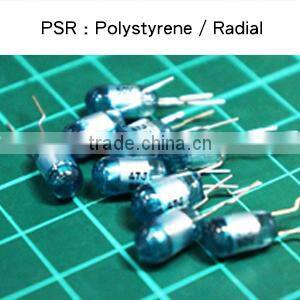 Factory Brand Axial Lead 22PF 50V Polystyrene Film Capacitor