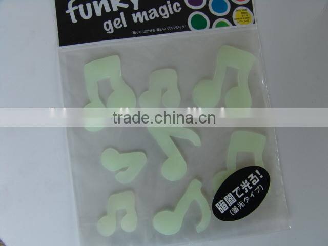 Jelly Gel Stickers, Gel Clings