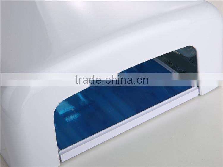 818 uv curing lamp UV nail lamp with shiny printing 36W magnifying lamp for nail salon nail art machine