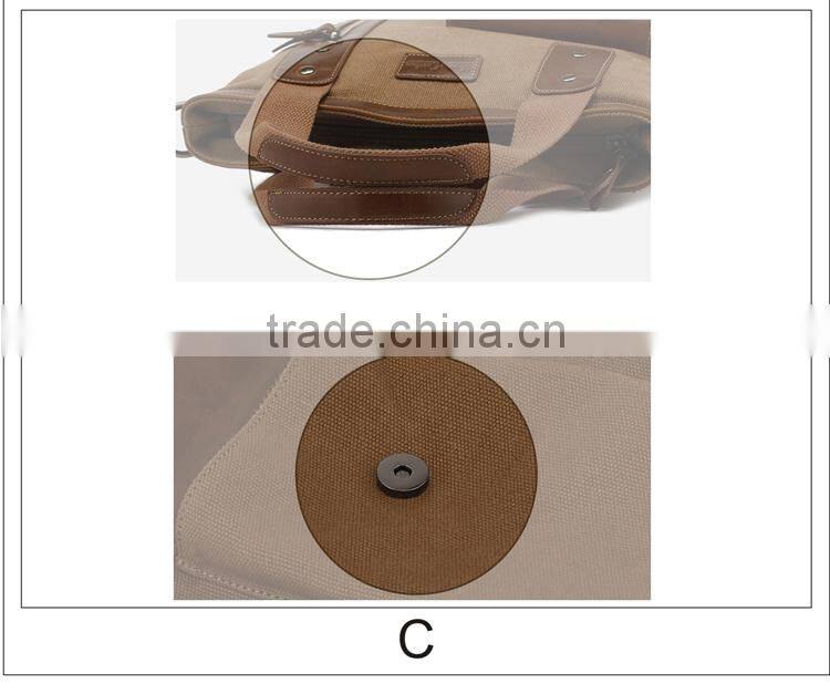 factory direct sale canvas shoulder bag heavy duty cotton canvas bags