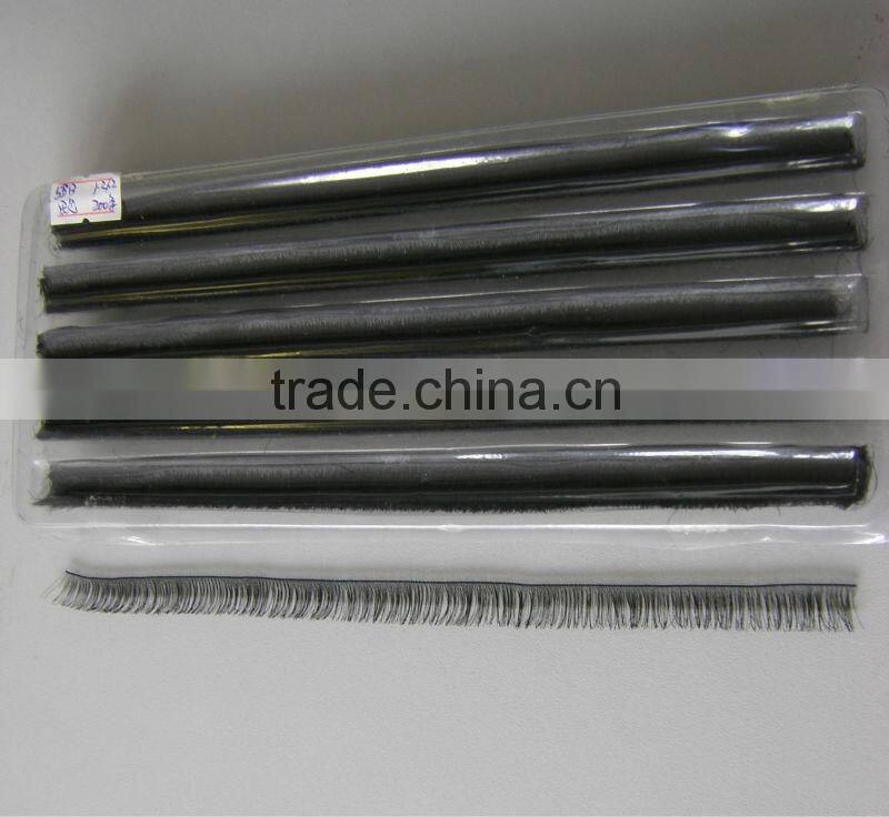brown/black/blonde synthetic toy eyelashes for dolls