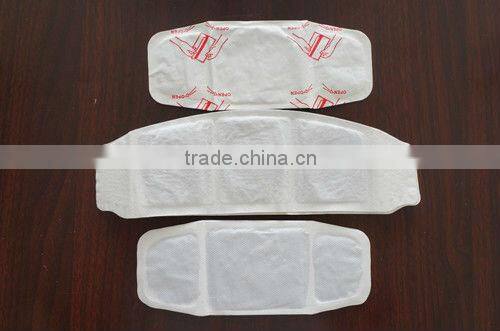 wholesale iron powder adhesive neck warm pad/neck and back massager pad