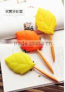 Travel products Creative leaf shape portable silicone wash gargle cup