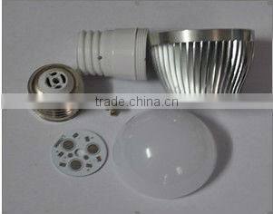 E27,E14,LED light housing 3*1W/5*1W